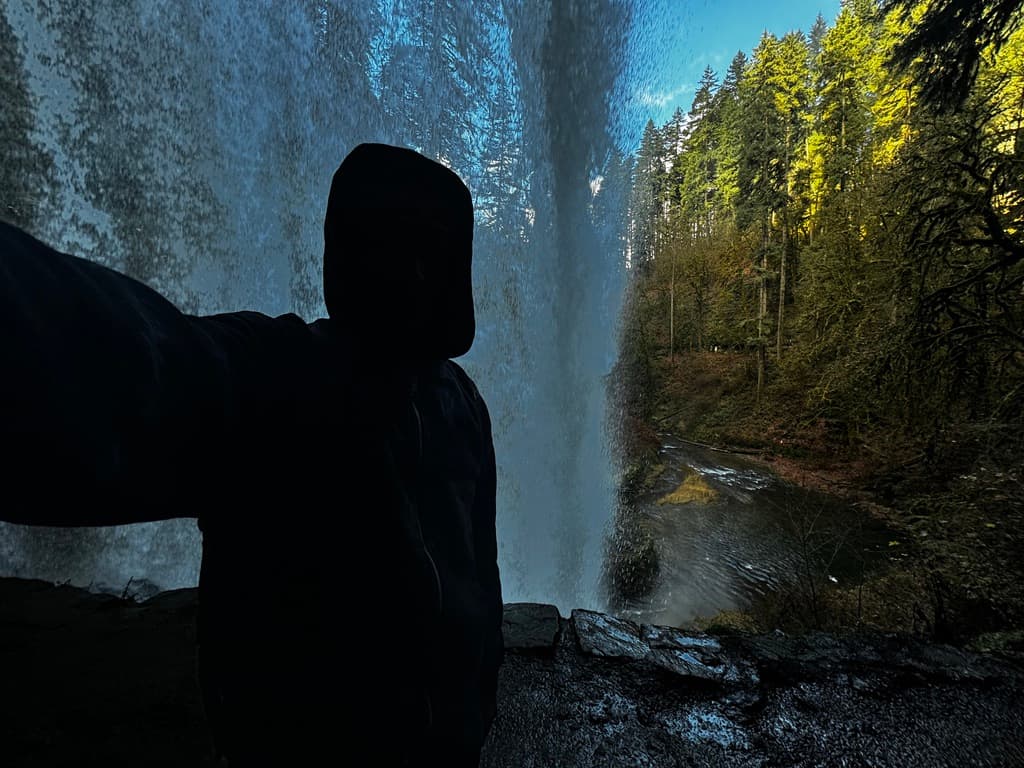 At Silver Falls