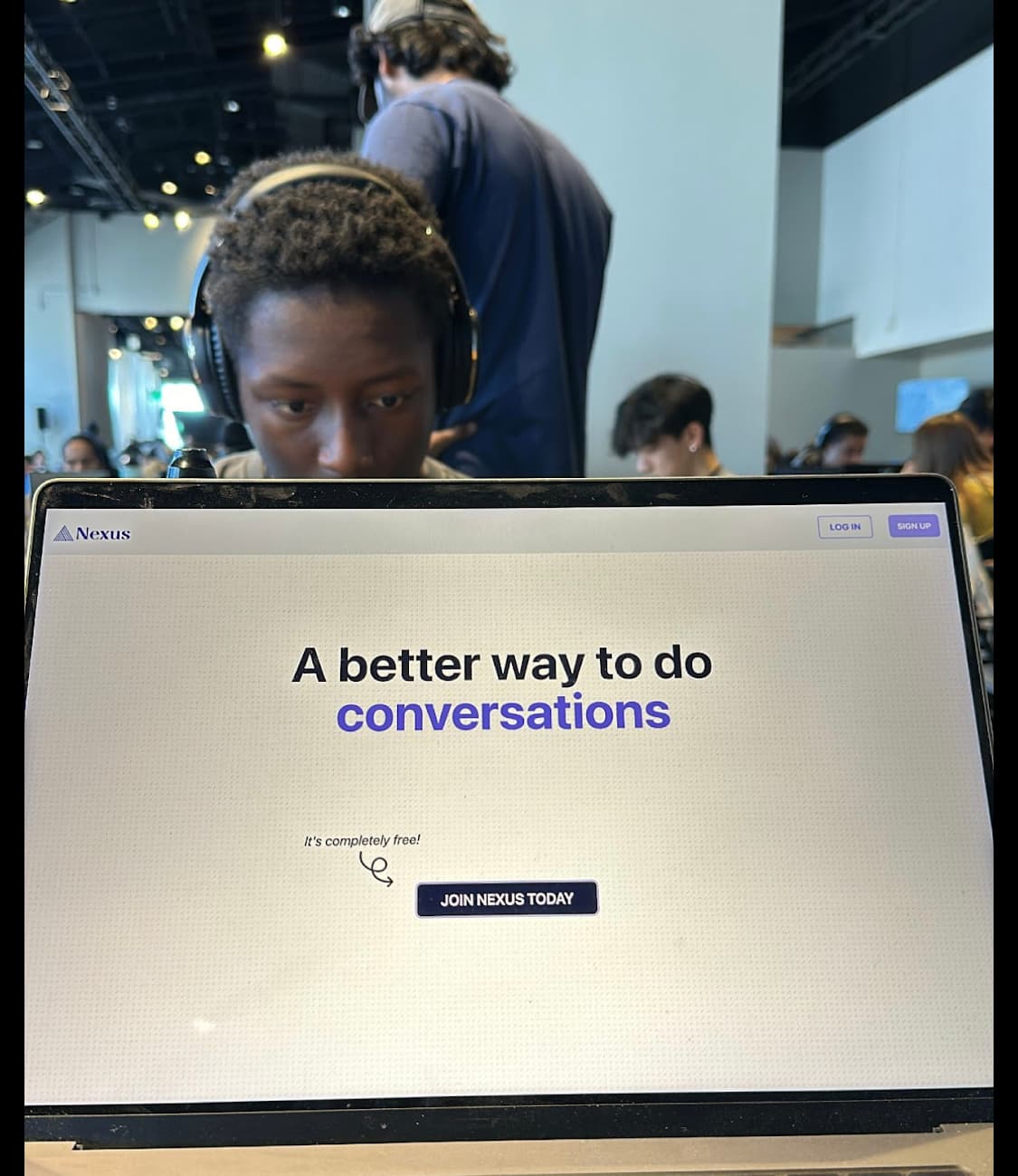 Locked In at Cal Hacks Before Pitching