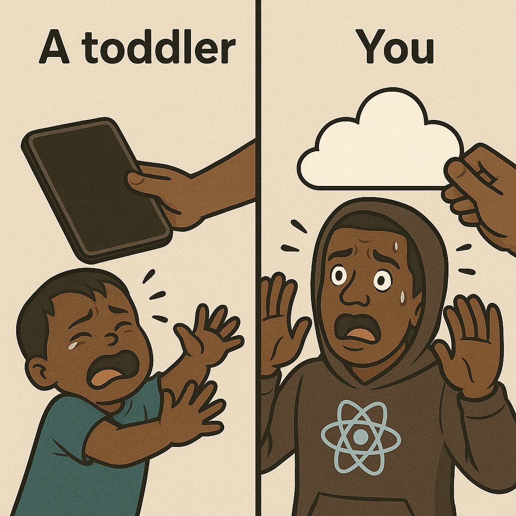 ipad being prohibited from a toddler