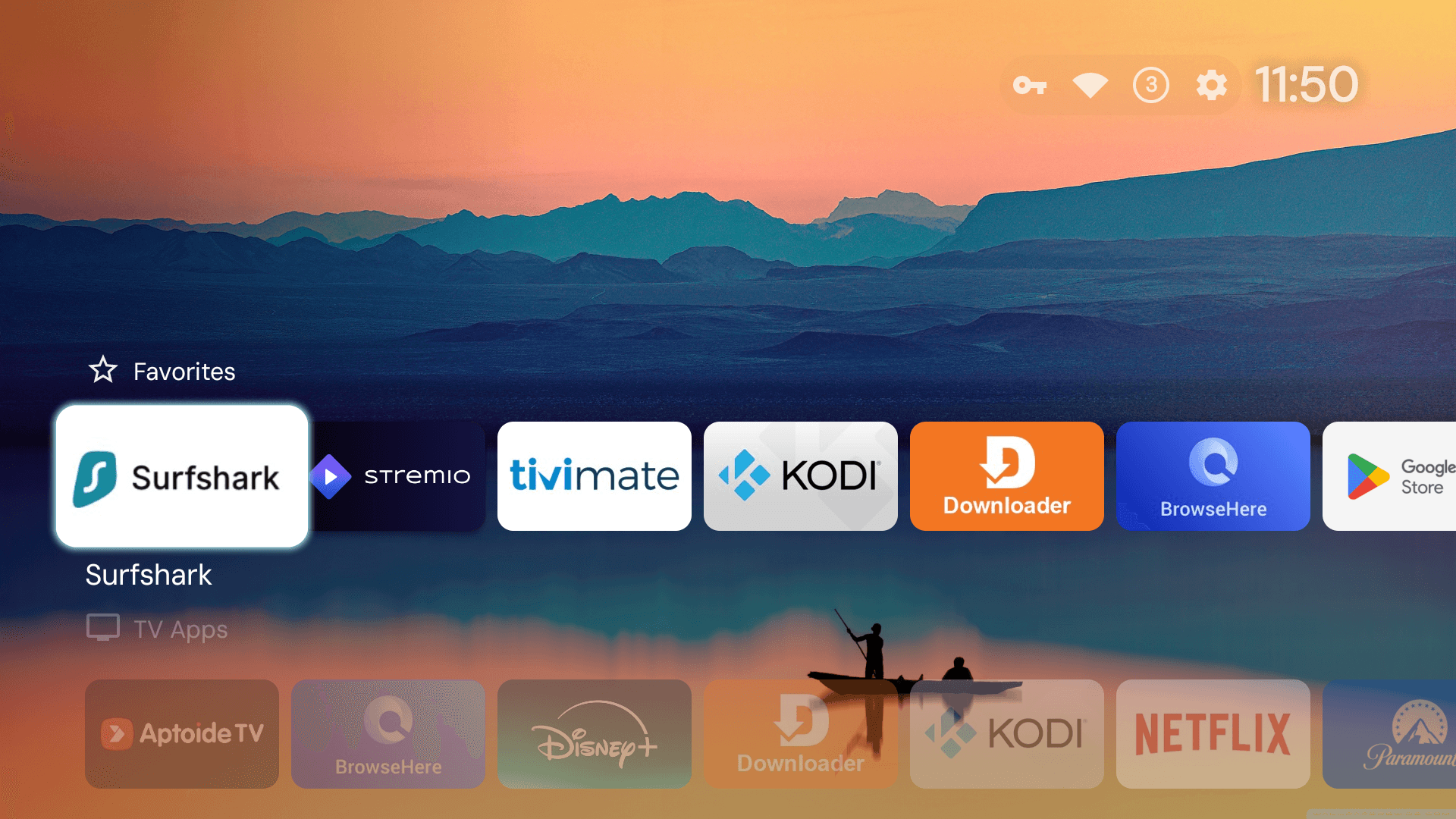 Projectivy Launcher Landing