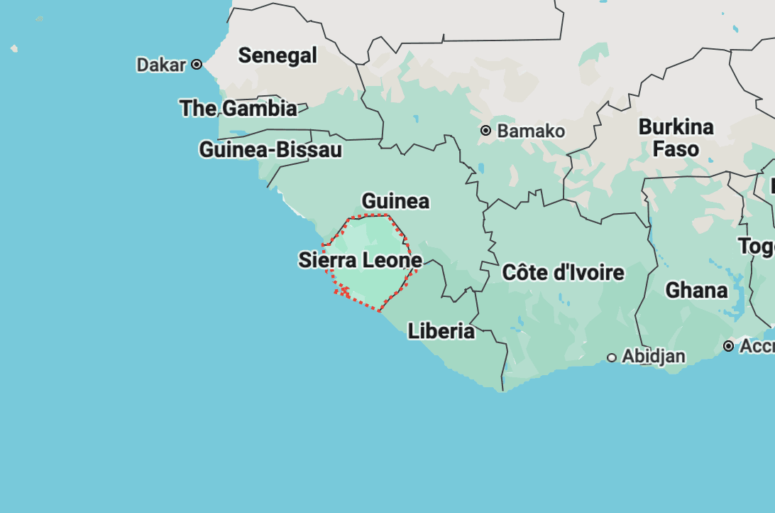 Sierra Leone Map
