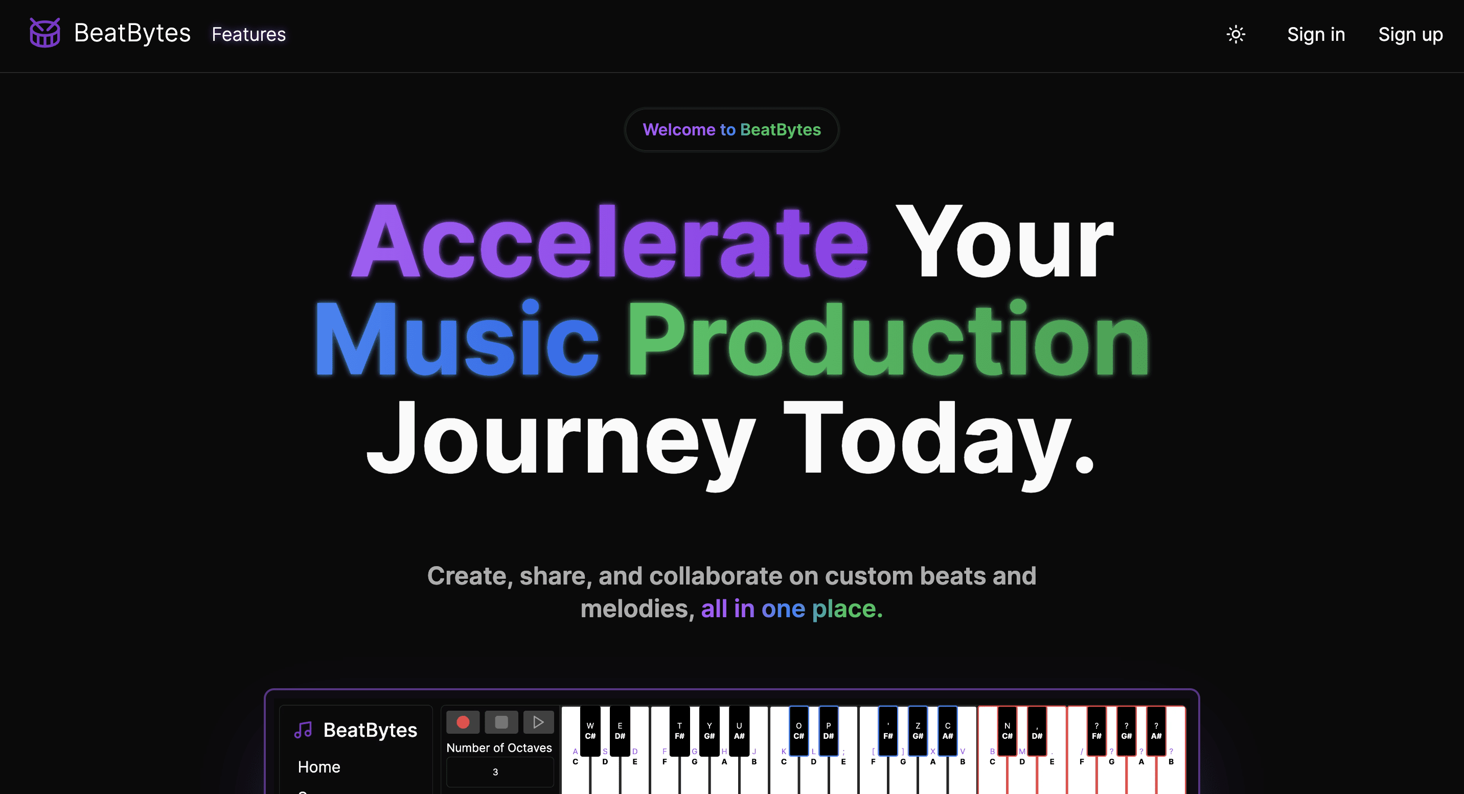 Preview of BeatBytes