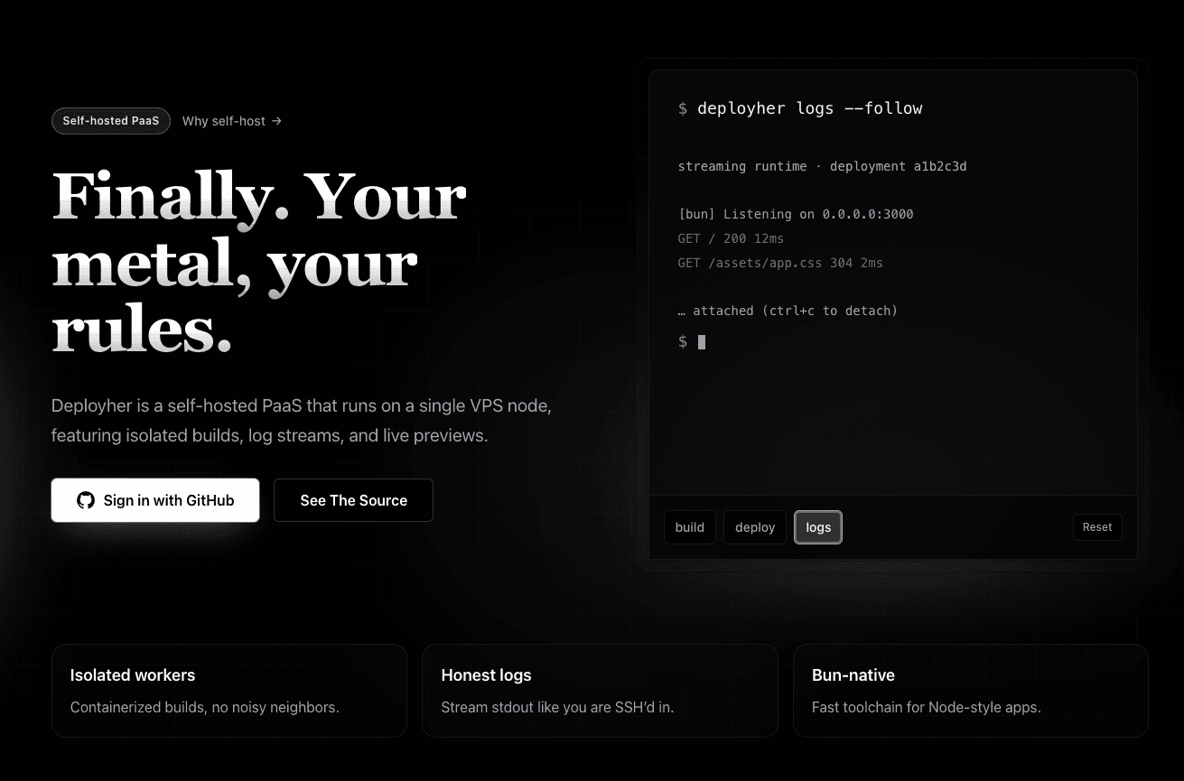 Preview of deployher.com