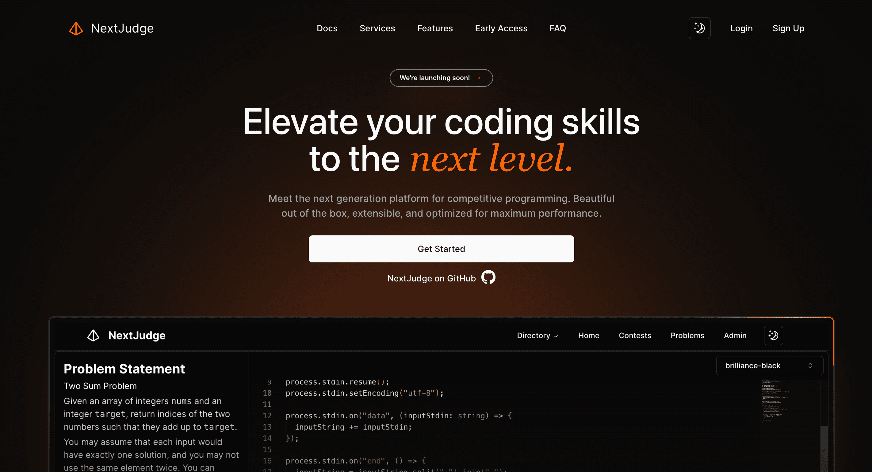 Preview of NextJudge
